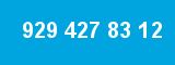 929 427 83 12